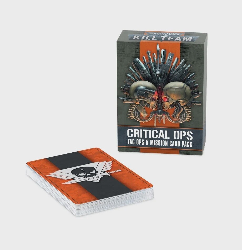 Kill Team: Critical Ops - Tac Ops &amp; Mission Card Pack