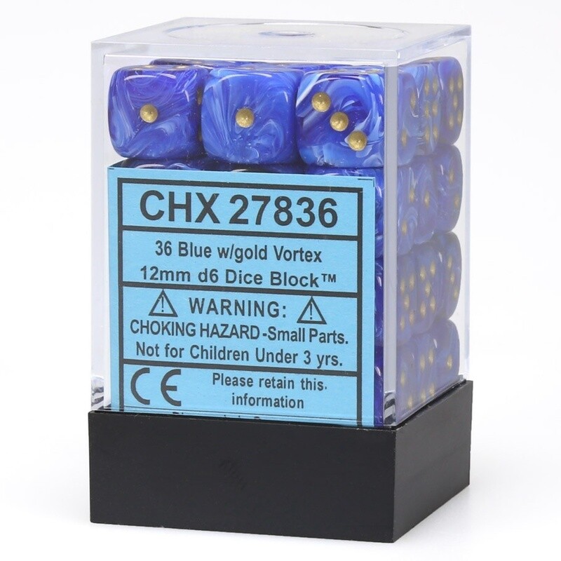 Vortex Blue/Gold 12mm 36 D6