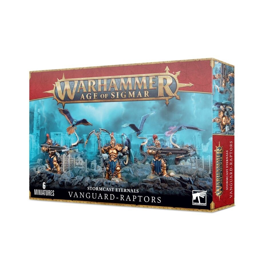 STORMCAST ETERNALS Vanguard-Raptors with Hurricane / Longstrike Crossbows and Aetherwings