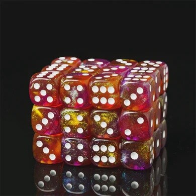 12 Piece Pip D6;s - Autumnal Wrath