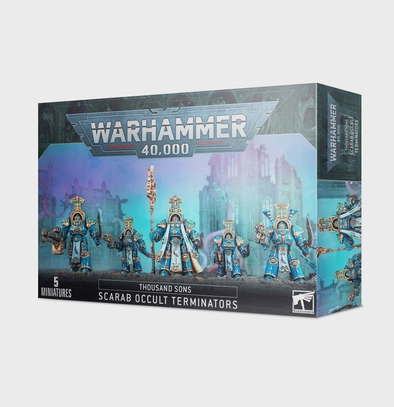 THOUSAND SONS Scarab Occult Terminators