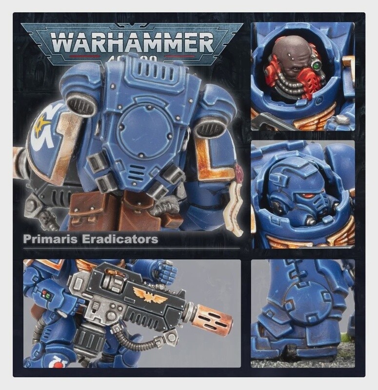 SPACE MARINES Primaris Eradicators