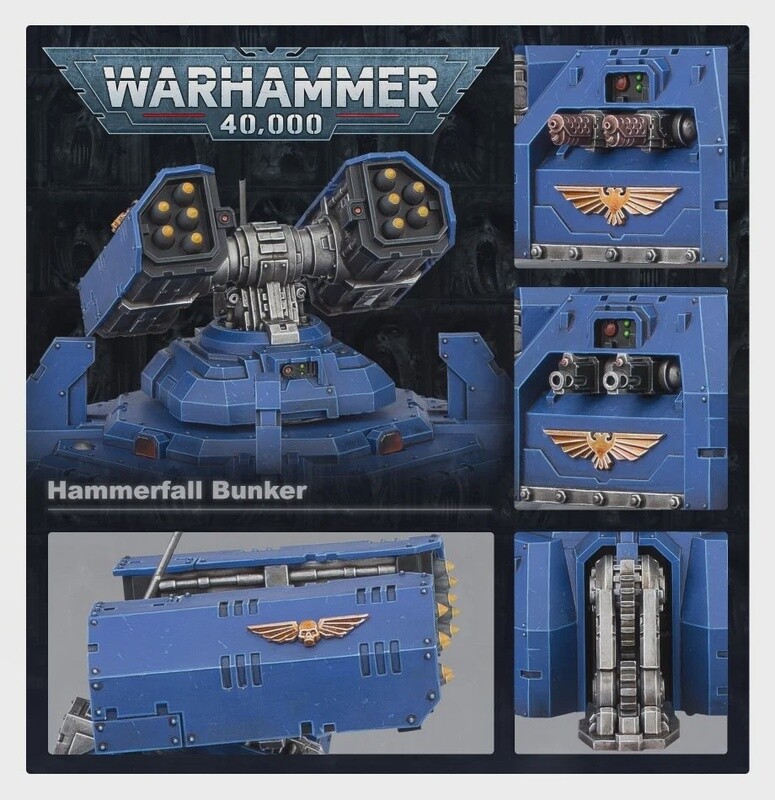 SPACE MARINES Hammerfall Bunker