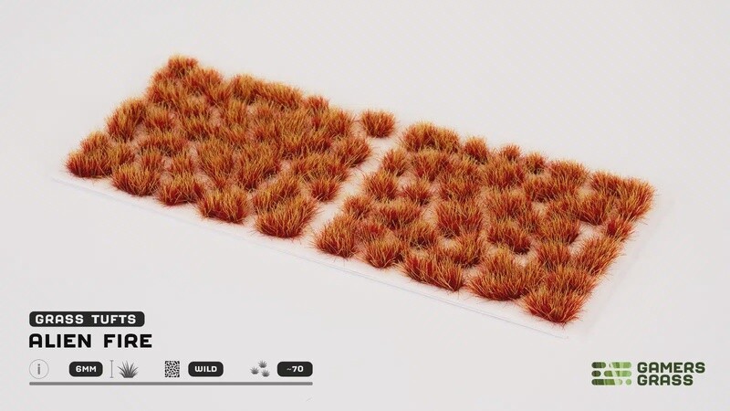 Alien Fire Tuft 6mm - Wild