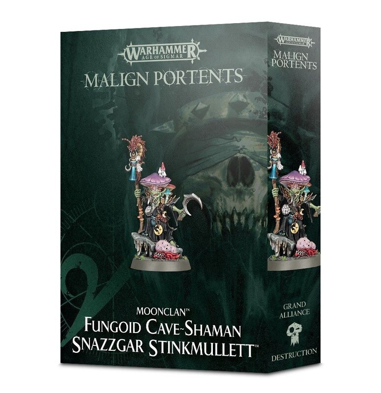 GLOOMSPITE GITZ Fungoid Cave-Shaman Snazzgar Stinkmullett