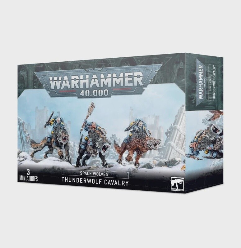 SPACE WOLVES Thunderwolf Cavalry