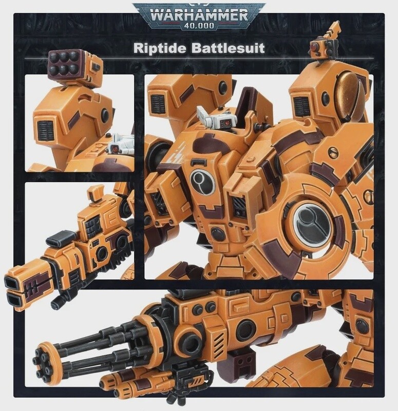 T'AU EMPIRE Riptide Battlesuit