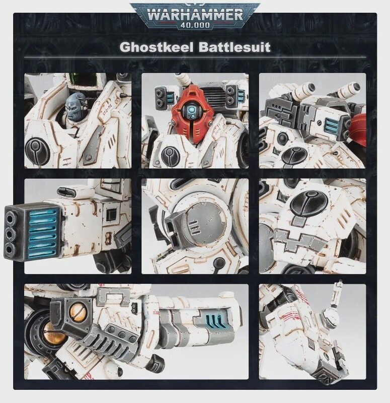 T'AU EMPIRE Ghostkeel Battlesuit