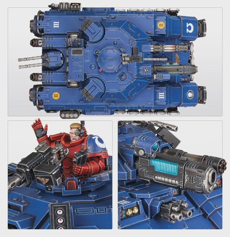 SPACE MARINES Primaris Repulsor Executioner