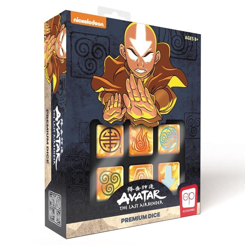 Avatar the Last Airbender Premium Dice (D6) set