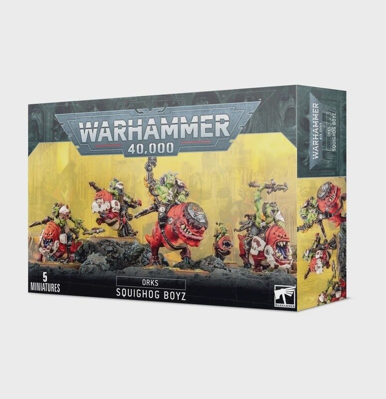 ORKS Squighog Boyz