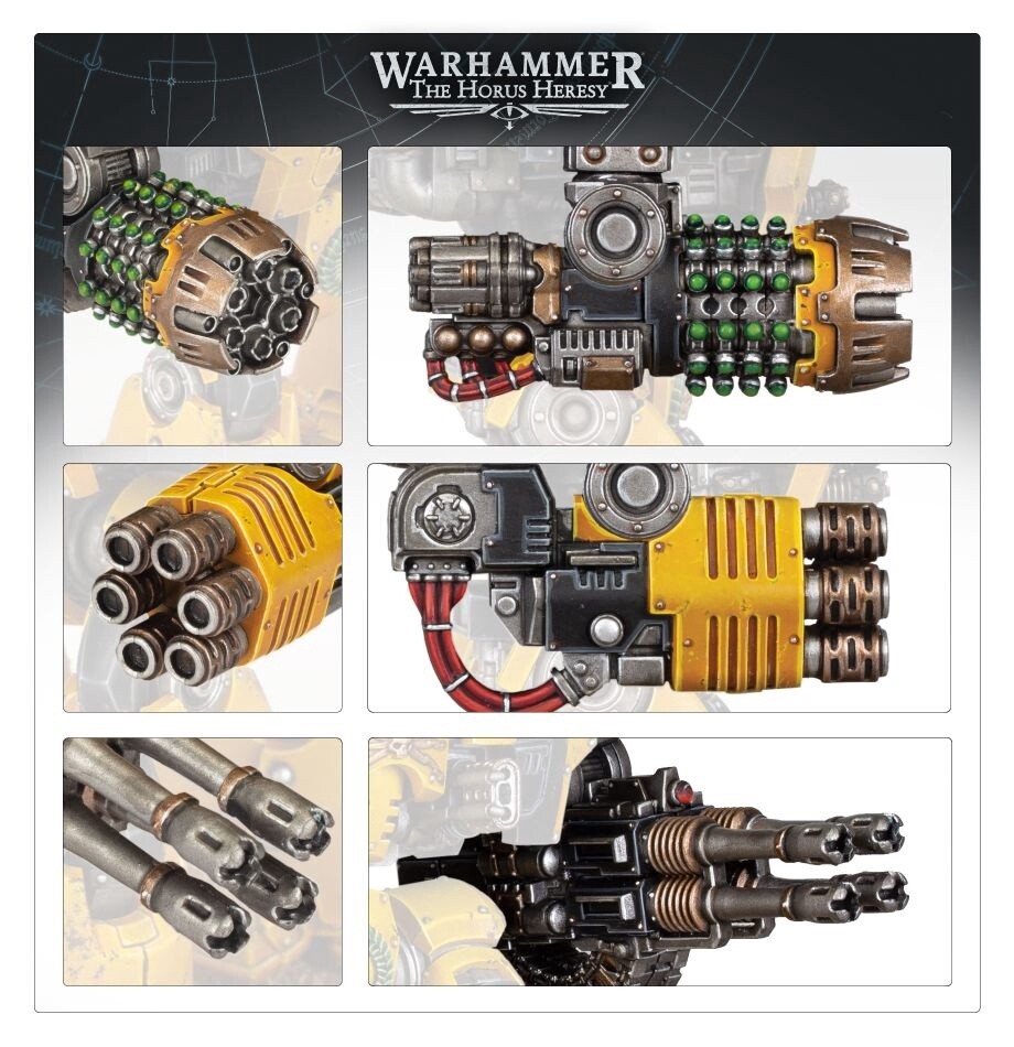 Leviathan* Siege Dreadnought Ranged Weapons Frame