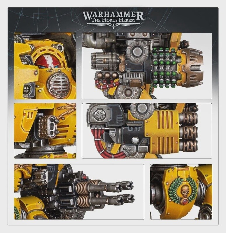 Legiones Astartes: Leviathan Siege Dreadnought with Ranged Weapons