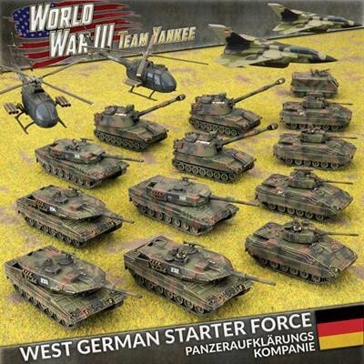 West German Starter Force - Panzeraufklärungs Kompanie (Plastic) TGRAB03