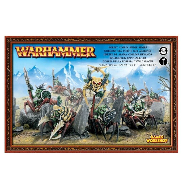 GLOOMSPITE GITZ Grot Spiderfang Spider Riders*