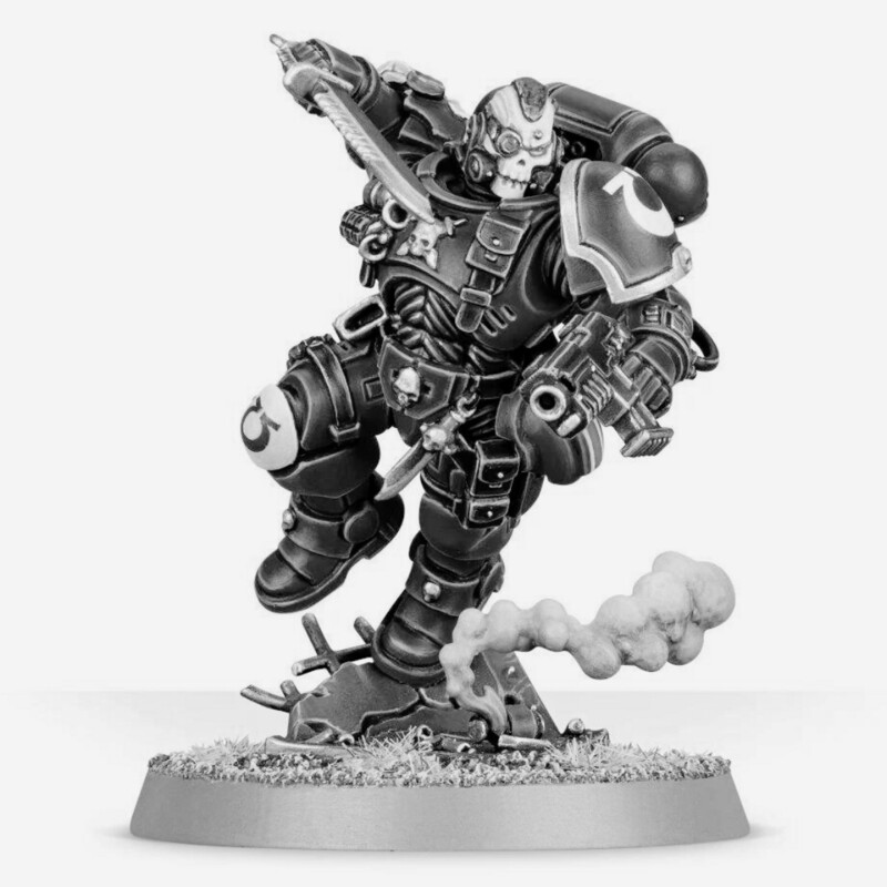 SPACE MARINES Primaris Lieutenant in Reiver Armour