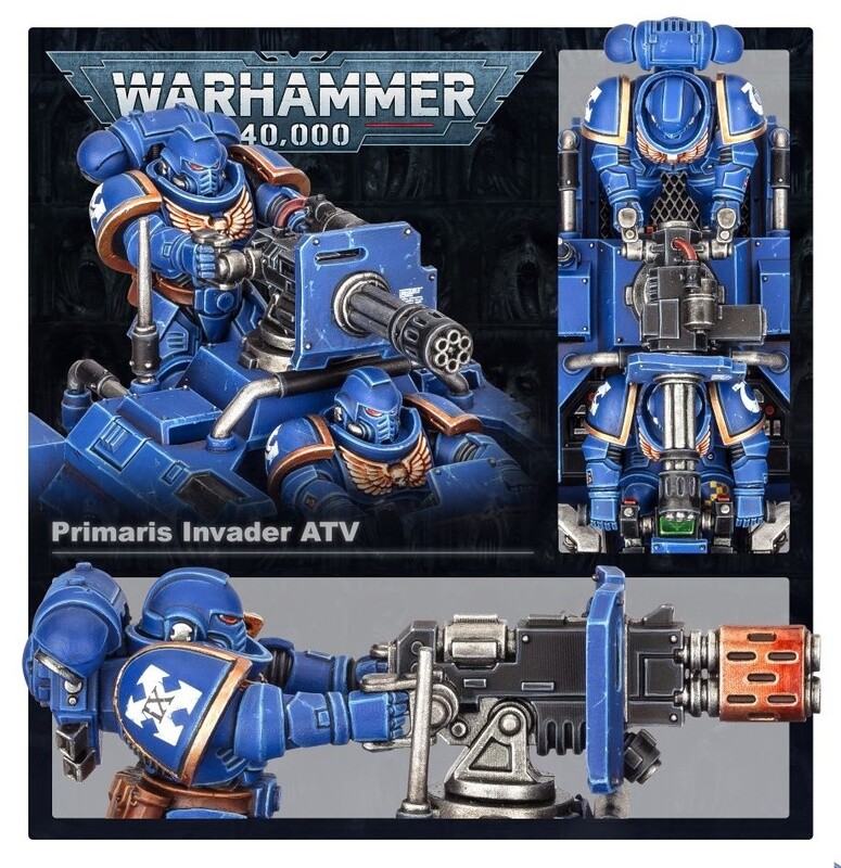 SPACE MARINES Primaris Invader ATV
