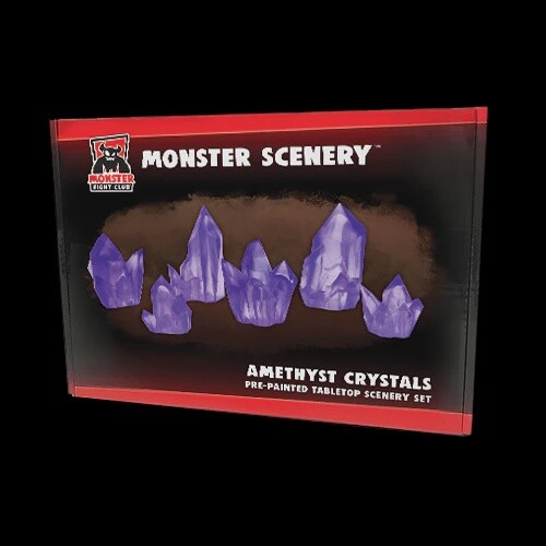 Monster Scenery: Amethyst Crystals