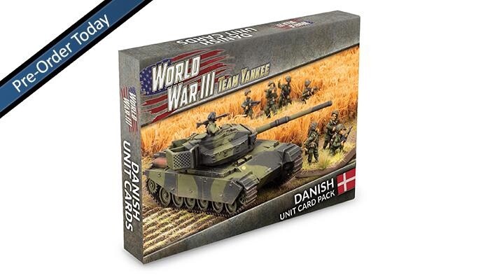 Danish Unit Cards (28x Cards) WW3-08D
