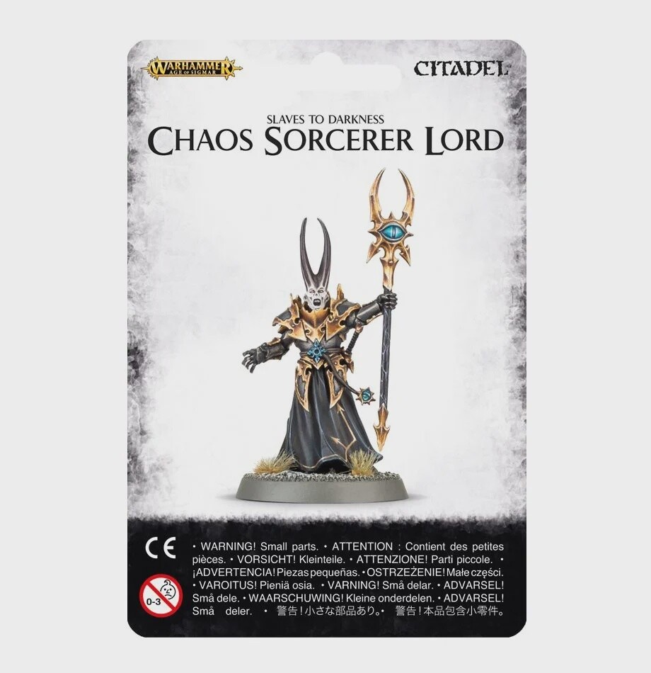 SLAVES TO DARKNESS Chaos Sorcerer Lord