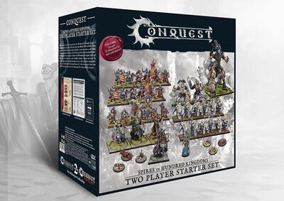 CONQUEST Bountiful Two Player Starter Set: Spires vs Hundred Kingdoms