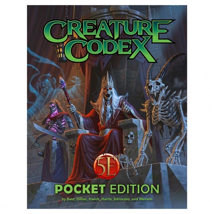 D&amp;D 5E: Creature Codex (Pocket Edition)