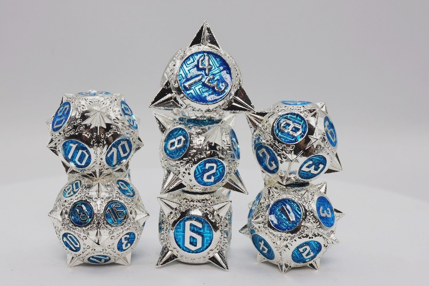Meteor Storm: Bellatrix - Metal RPG Dice Set
