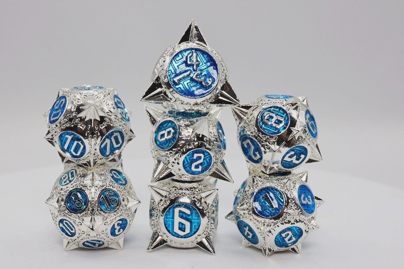 Meteor Storm: Bellatrix - Metal RPG Dice Set