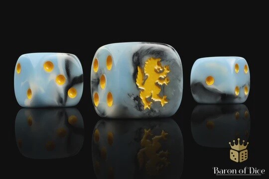 FIGHTING DIREWOLF, 16MM DICE