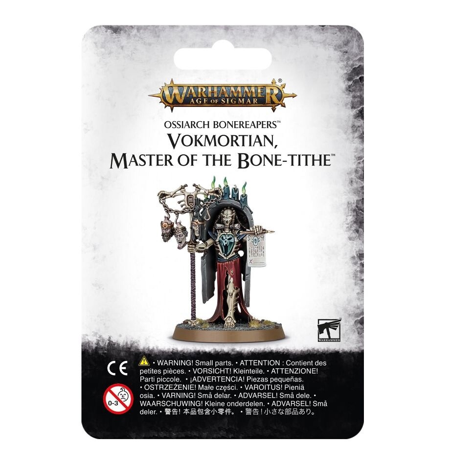 OSSIARCH BONEREAPERS* Vokmortian, Master of the Bone-Tithe