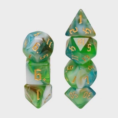 Spring Breeze RPG Dice Set