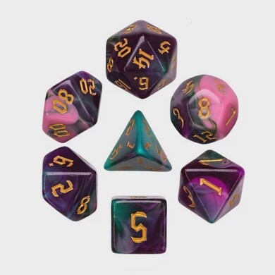 Night Elves RPG Dice Set