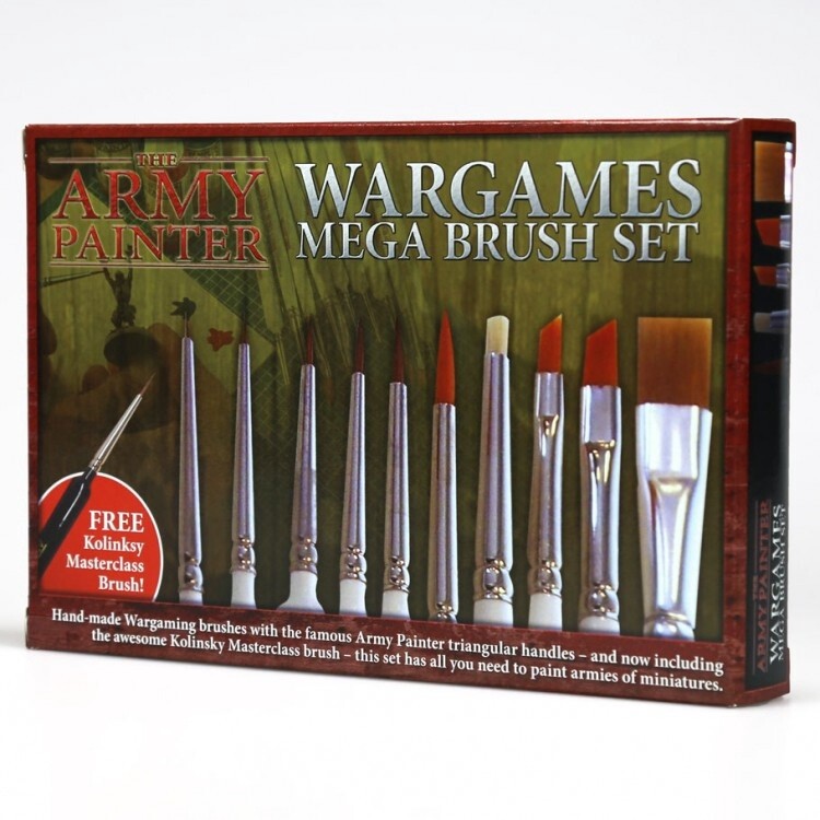 ARMY PAINTER Wargames Mega Brush Set