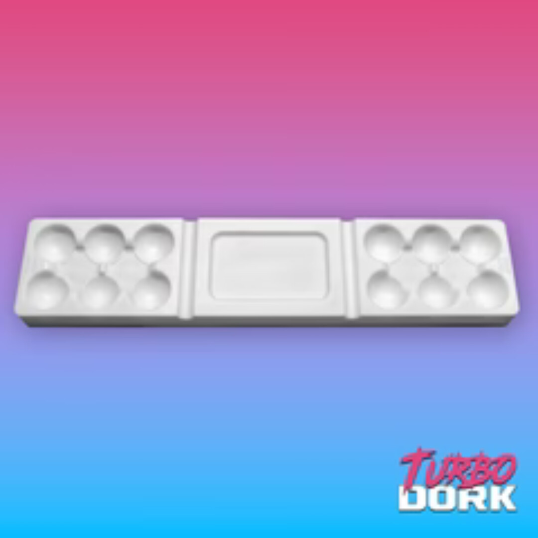 Turbo Dork Large White Silicone