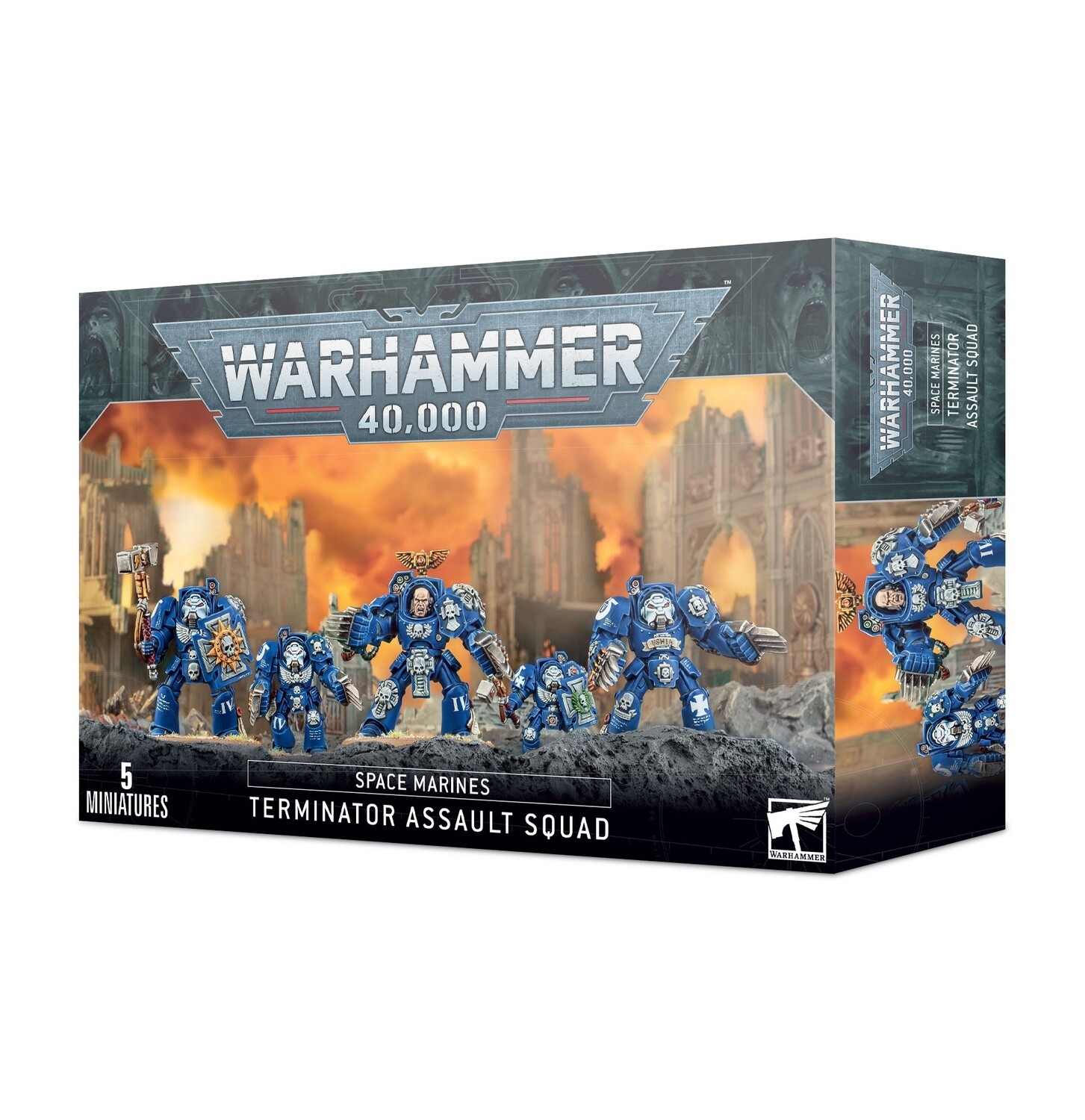 SPACE MARINES Terminator Assault Squad