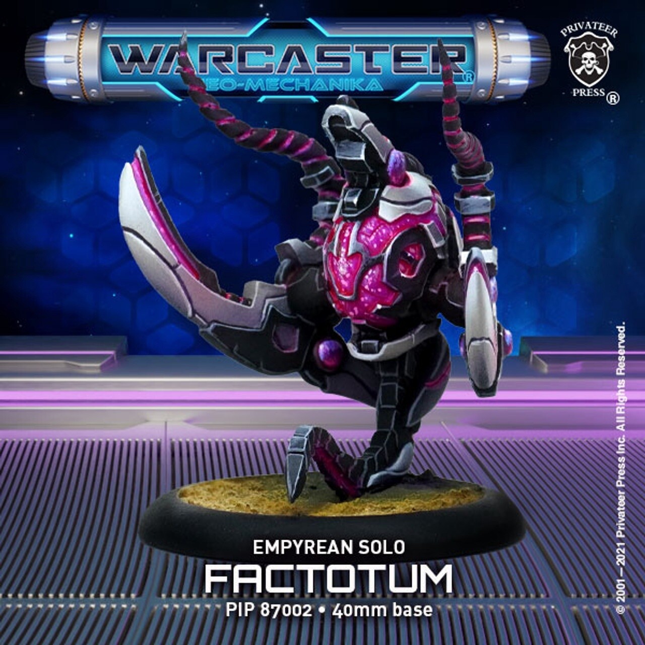 Warcaster: Factotum – Empyrean Solo (Metal)