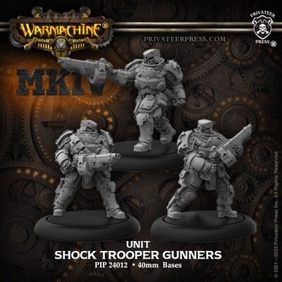 Khador Winter Korps Shocktrooper Gunners