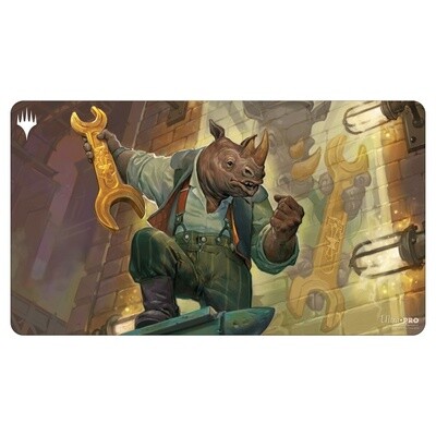 Playmat: Magic the Gathering: Capenna Workshop Warchief