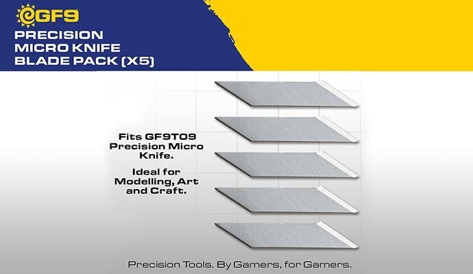 “Precision” Micro Knife Blade Pack (x5)
