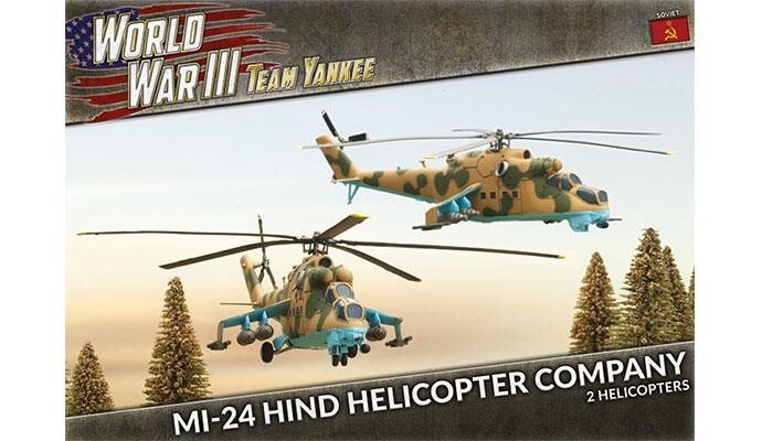 Soviet MI-24 Hind Helicopter Company (Plastic) TYSBX04