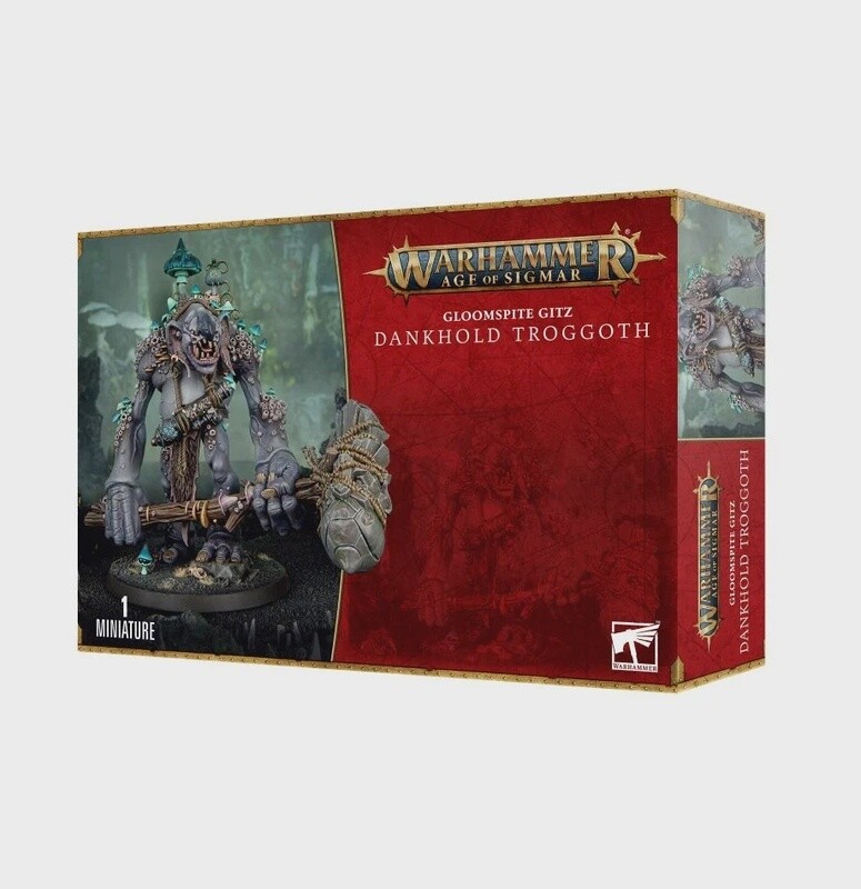 GLOOMSPITE GITZ Dankhold Troggoth / Troggboss