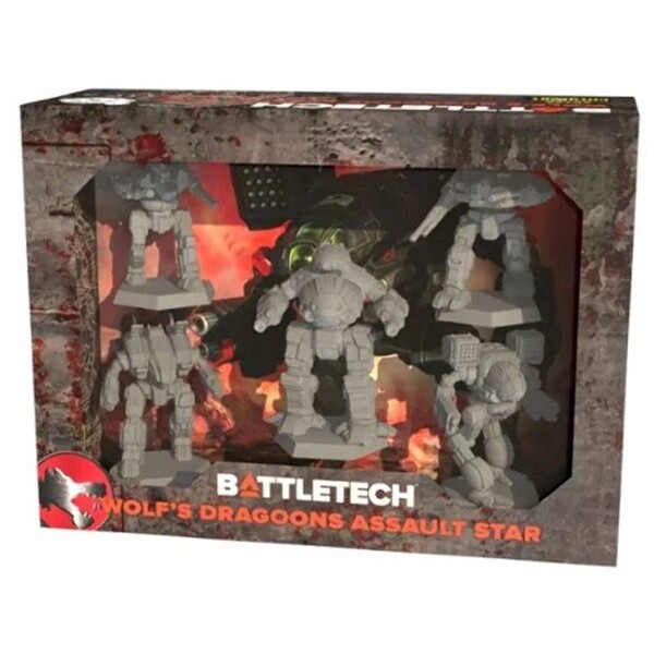 BattleTech: ForcePack Wolf&#39;s Dragoons Assault Star