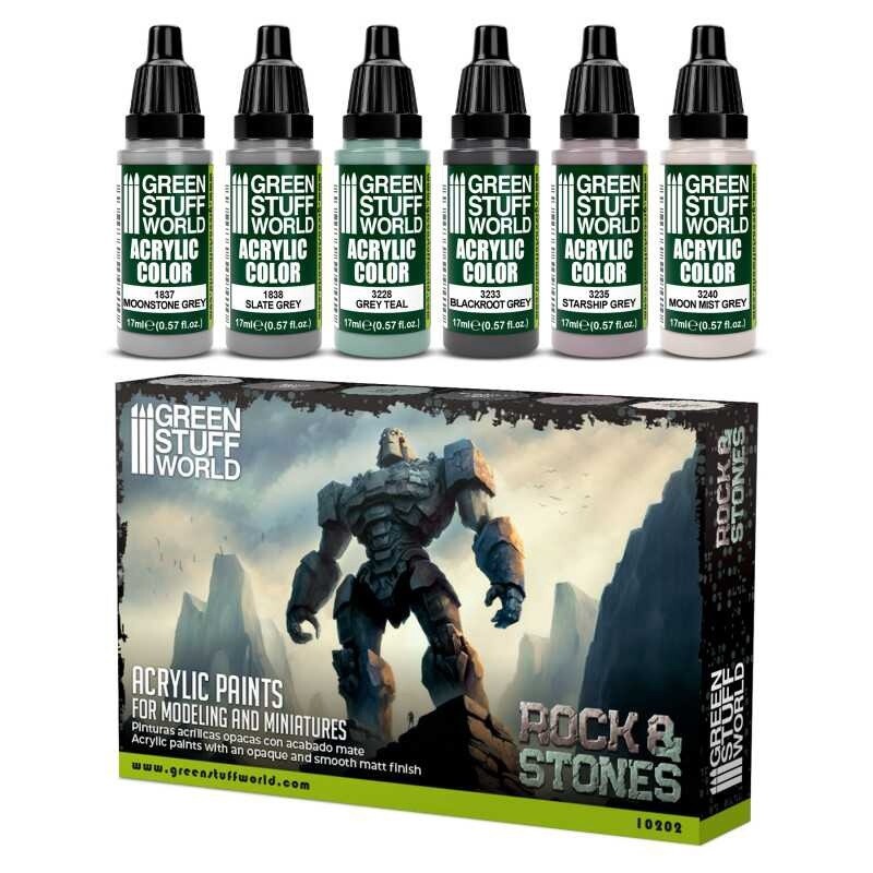 Paint Set - Rock &amp; Stone
