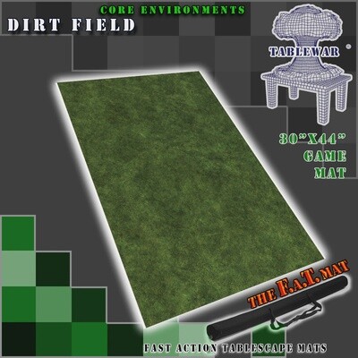 30x44" 'Grassy Field/Dirt Field F.A.T. Mat