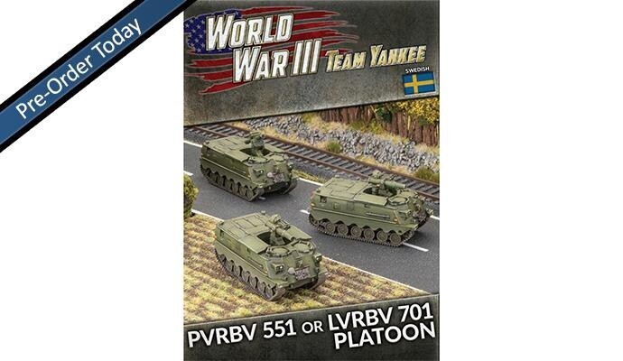 Swedish Pvrbv 551 or Lvrbv 701 Platoon (x3) TSWBX05