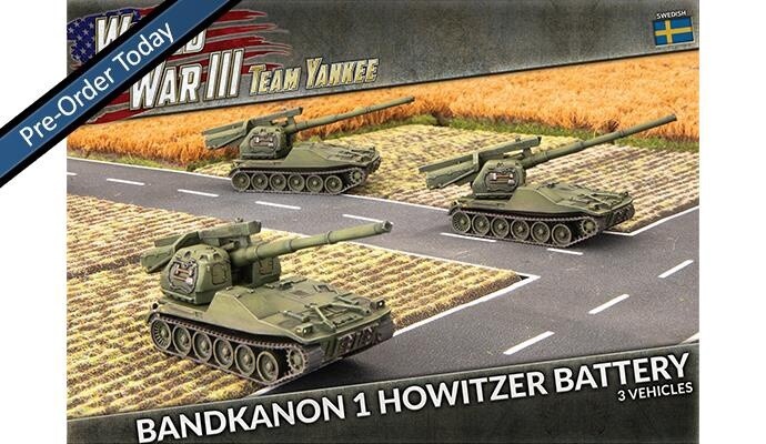Bandkanon 1 Howitzer Battery (x3)