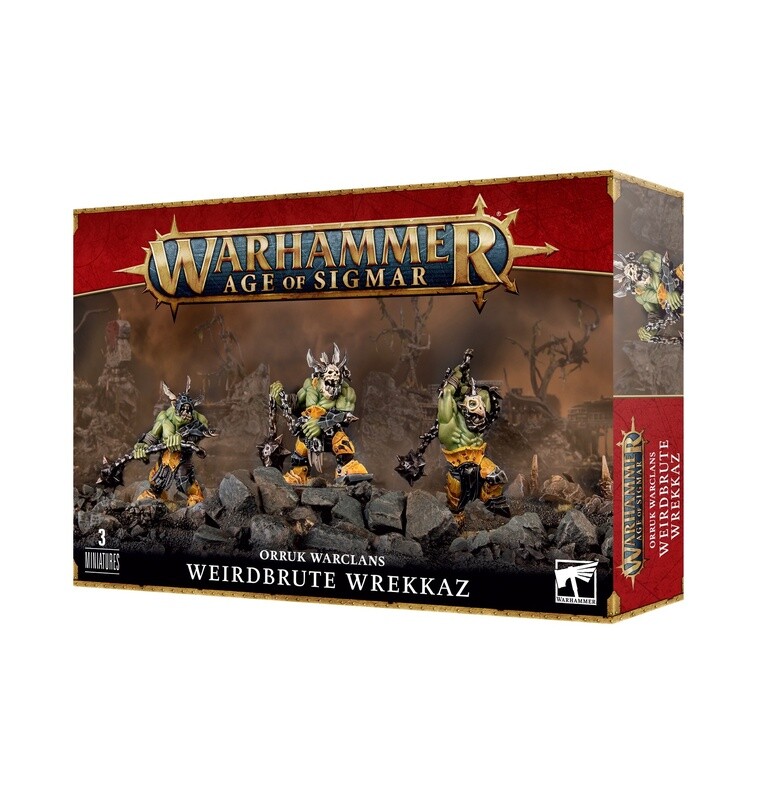 ORRUK WARCLANS: WEIRDBRUTE WREKKAZ / Brute Ragerz