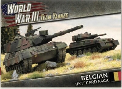 Belgian Unit Card Pack