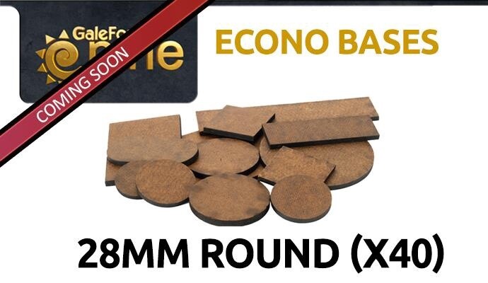 Econo Bases 28mm Round (x40)