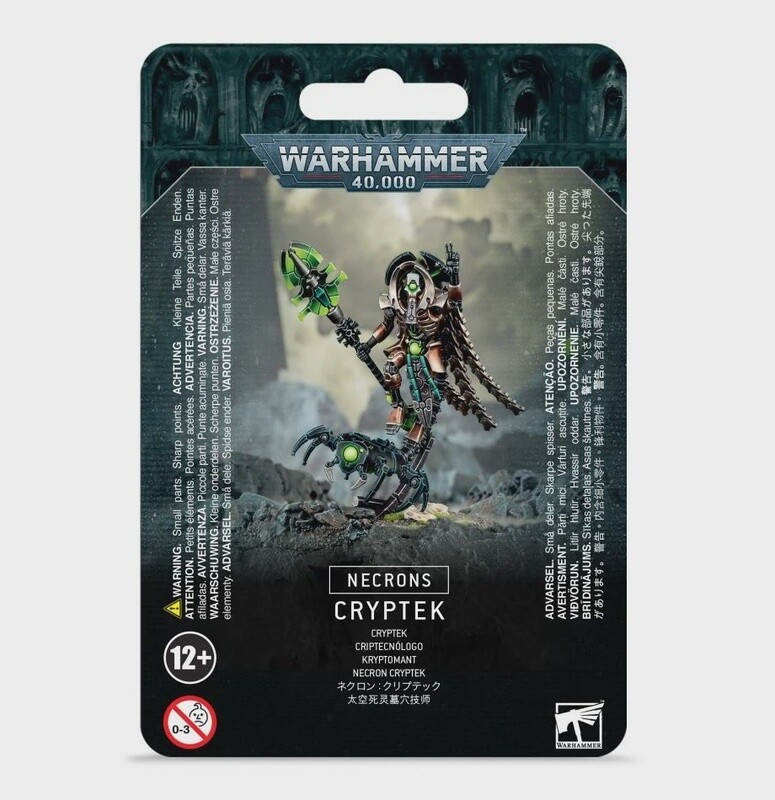 NECRONS Cryptek With Canoptek Cloak
